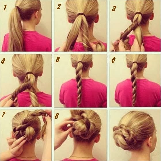 12 idées de coiffures simples et rapides pour les filles aux - Coiffures Faciles Et Rapides