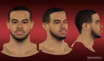 NBA 2K13 D. J. Augustin Cyberface Mod