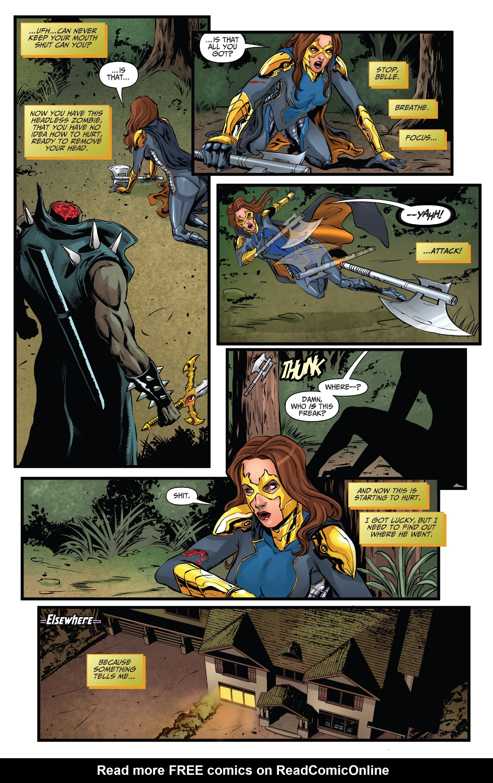 Read online Belle: Headless Horseman comic -  Issue # Full - 19