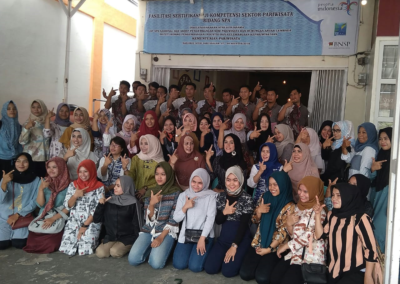100 Terapis SPA di Aceh ikut Sertifikasi Kompetensi LSP Nasional