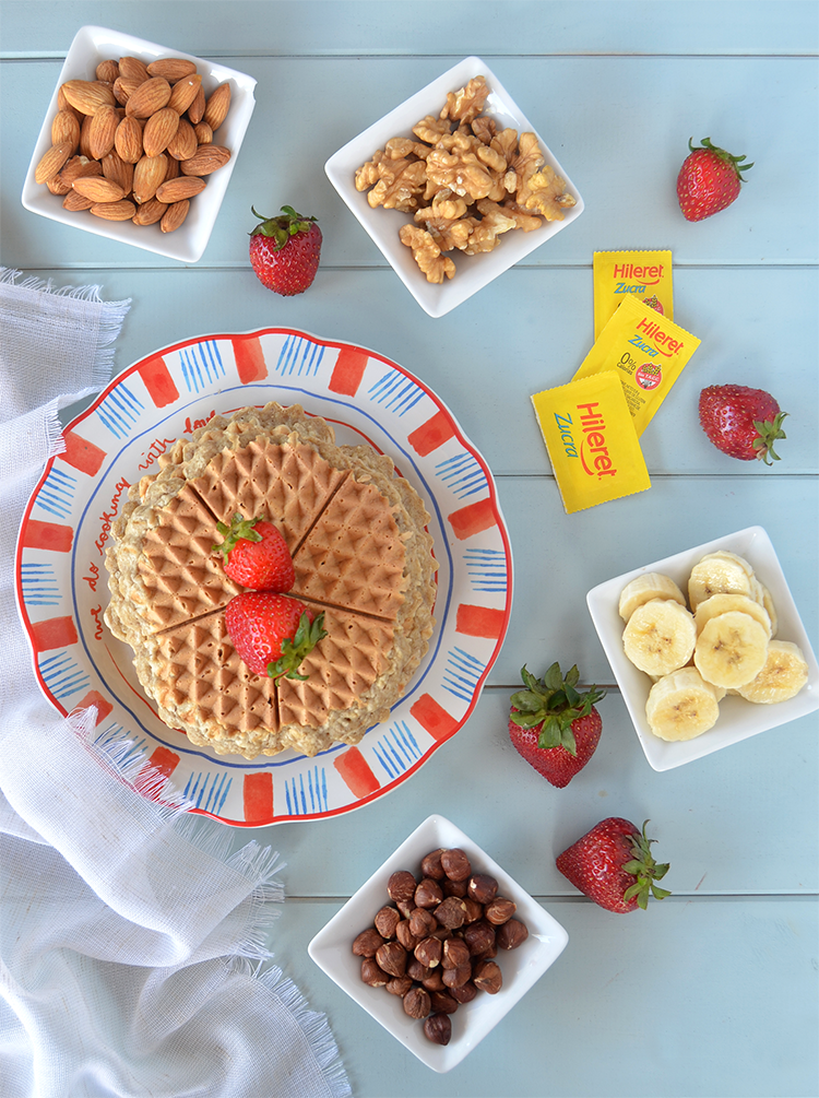 Waffles de avena sin azúcar / Recetas dulces, fáciles y ricas! / Tres