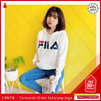 FNC117S33 Sweater Hodie Fila Jaket Wanita Fila Kekinian Serba 40 Ribuan