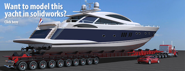  How to model an amazing yacht in SolidWorks