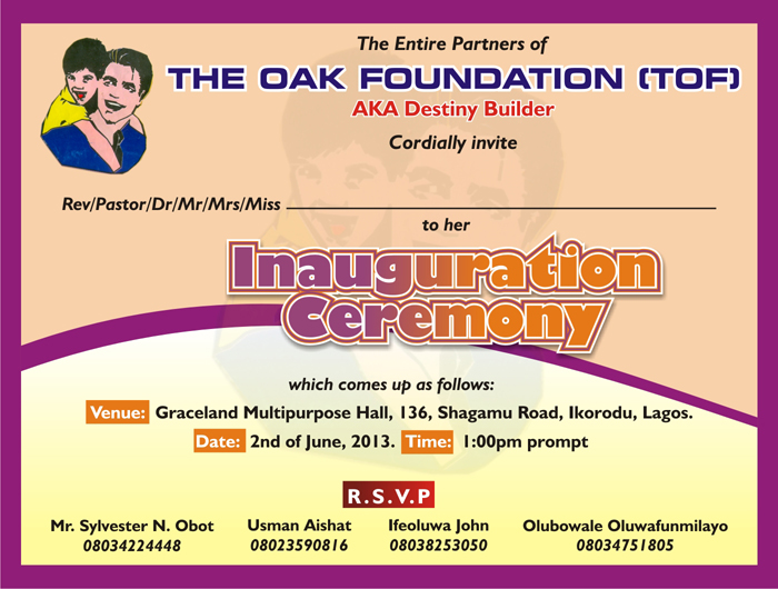 THE OAK FOUNDATION