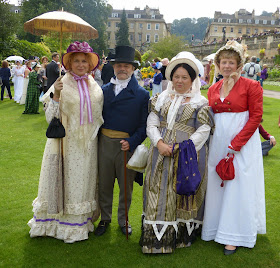 The Jane Austen Festival Promenade - in Parade Gardens