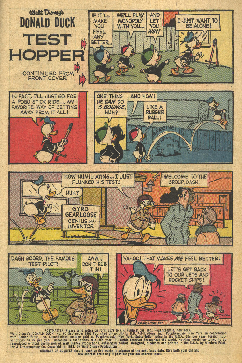 Read online Donald Duck (1962) comic -  Issue #90 - 3