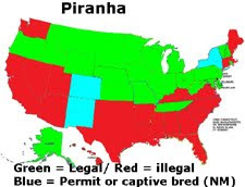 map of legal and illegal Piranha States
