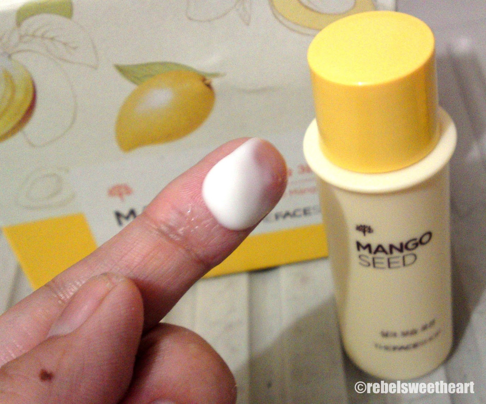 The Rebel Sweetheart. Spotlight The Face Shop Mango Seed Skin Care Line.