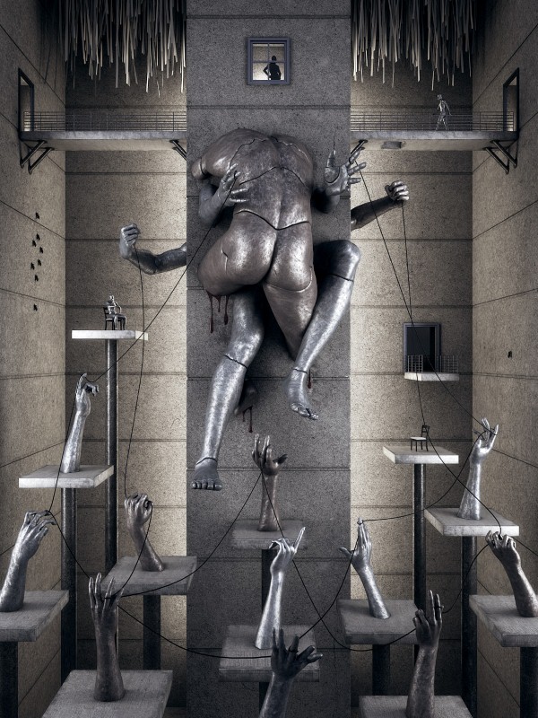 Трехмерное искусство Adam Martinakis 29