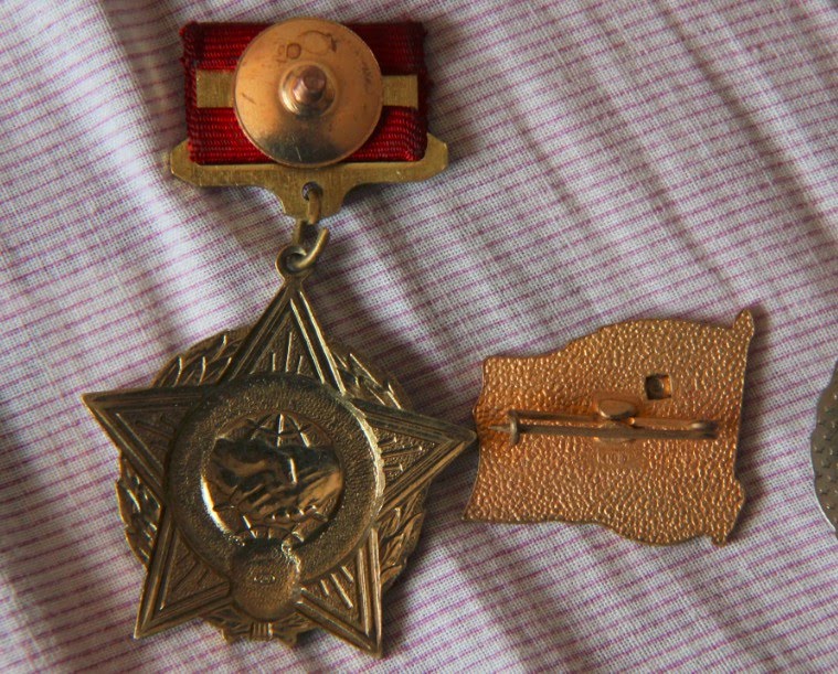 記念硬貨コレクション: ソ連 中国 勲章4枚セット