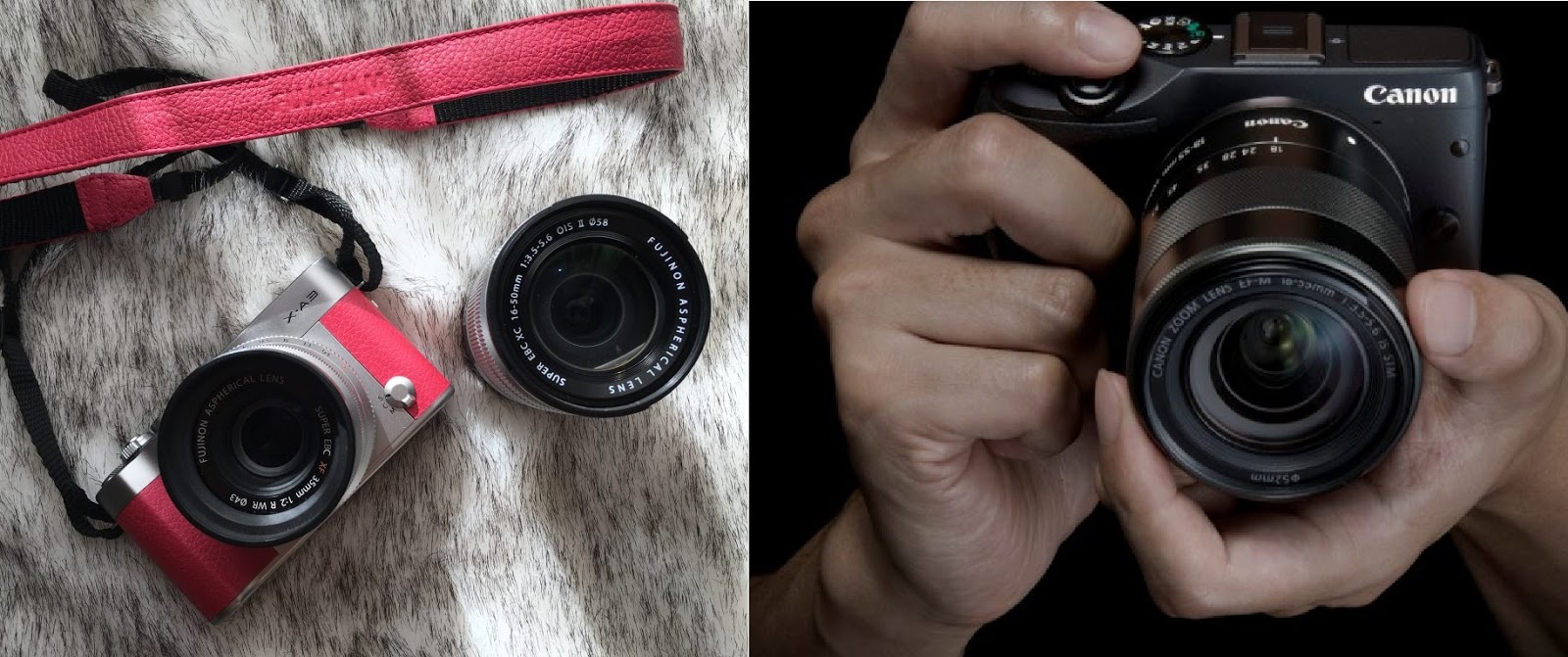 perbandingan kamera fujifilm x a3