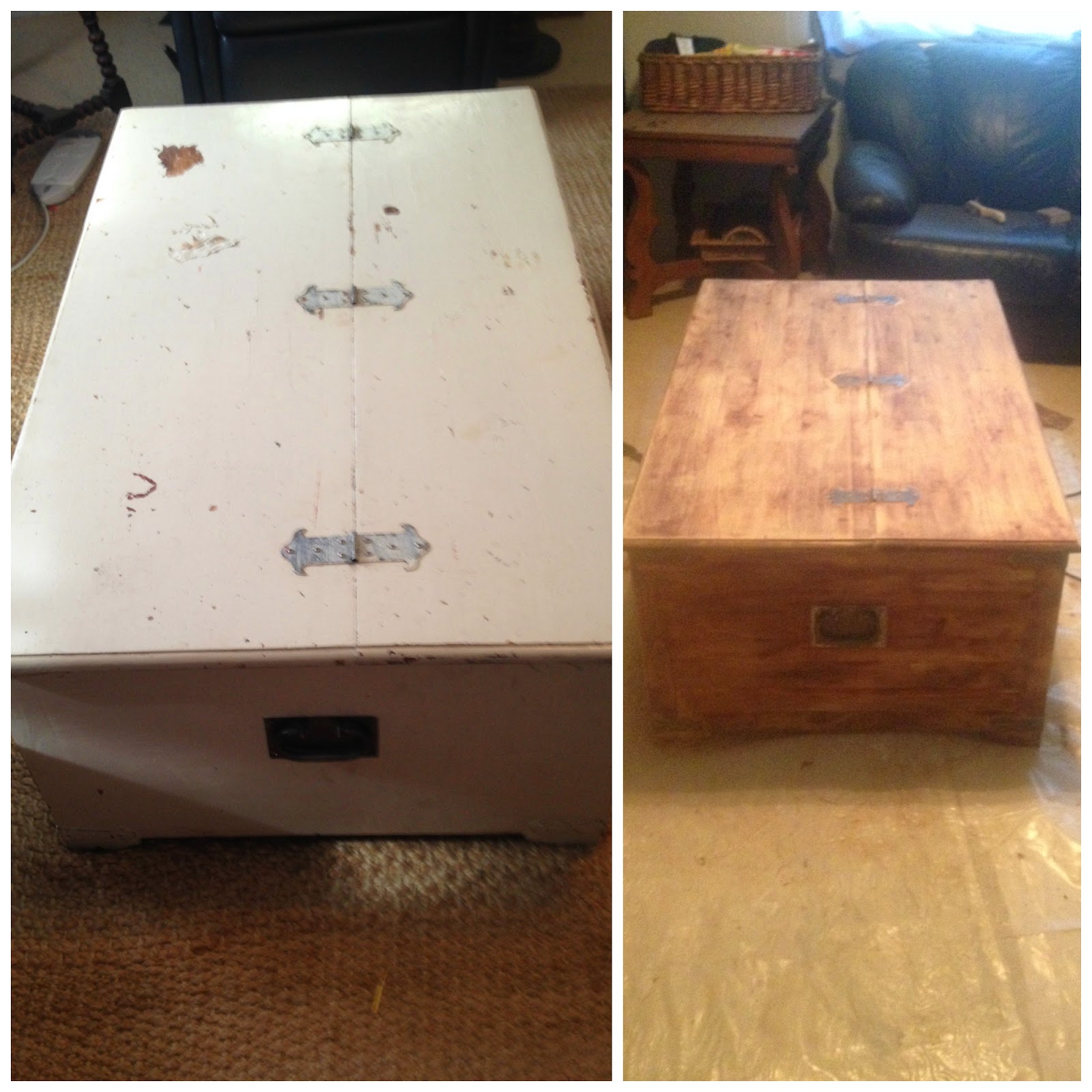 The Wilson Farm How To Strip Paint Off Furniture The Fun Way!