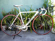 A minha Bicicleta de treino de estrada