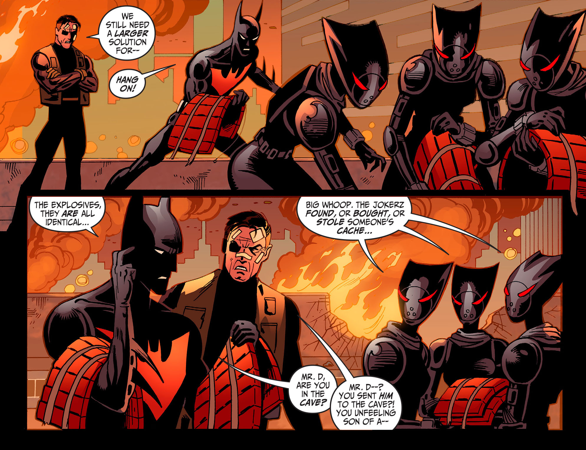 Read online Batman Beyond (2012) comic -  Issue #14 - 16