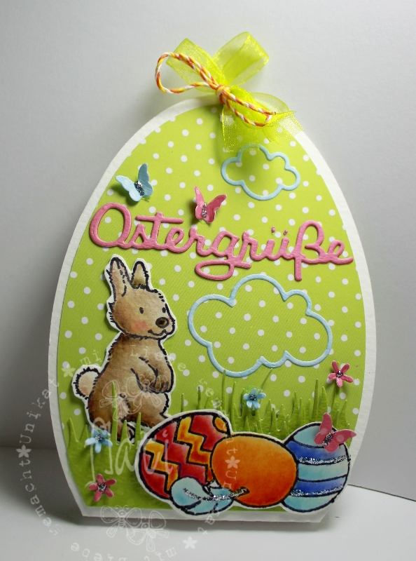 Stempeleinmaleins Merci Osterei Merci Easter Egg