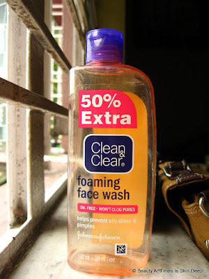 Clean & Clear Facewash review