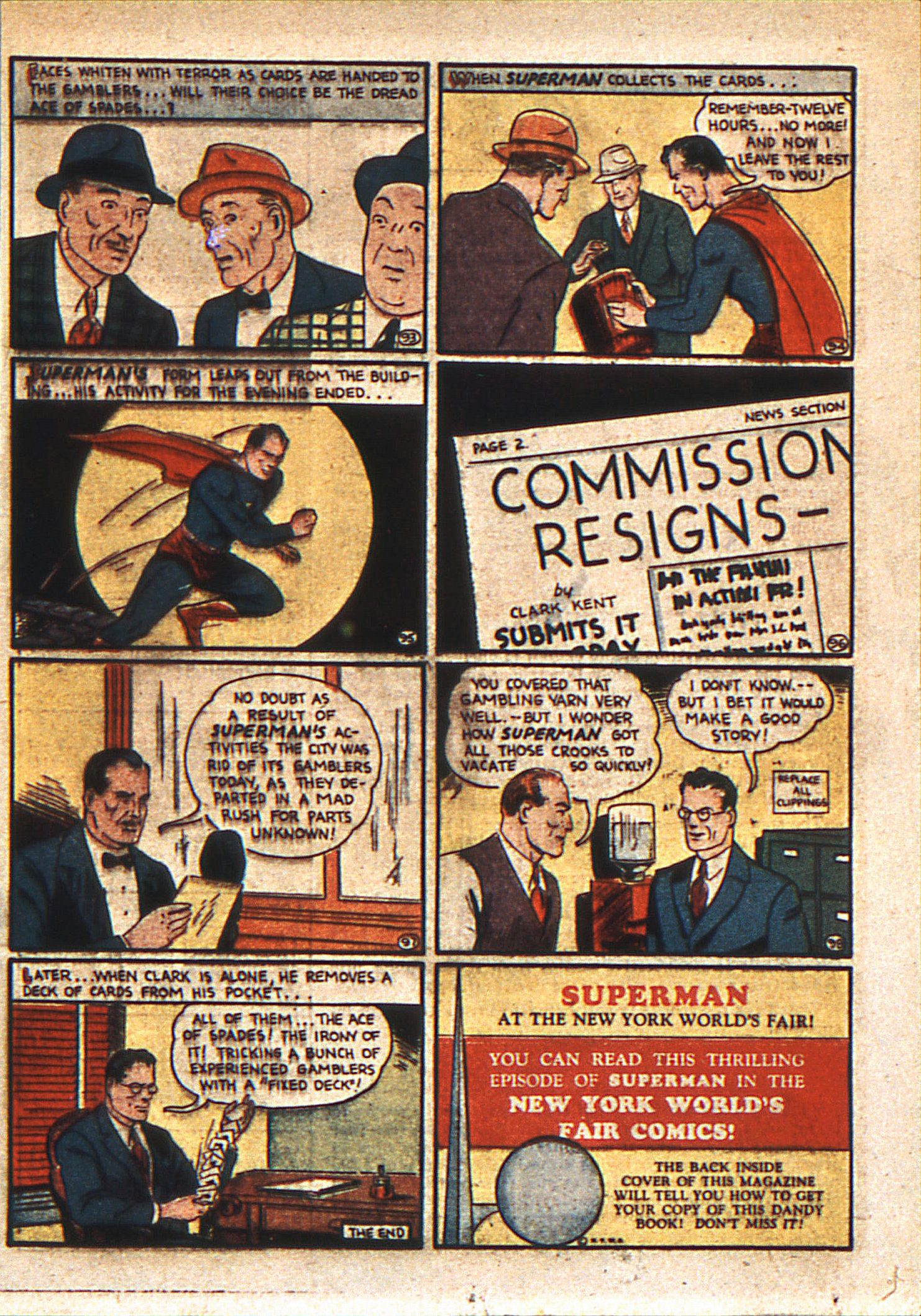 Read online Action Comics (1938) comic -  Issue #16 - 17