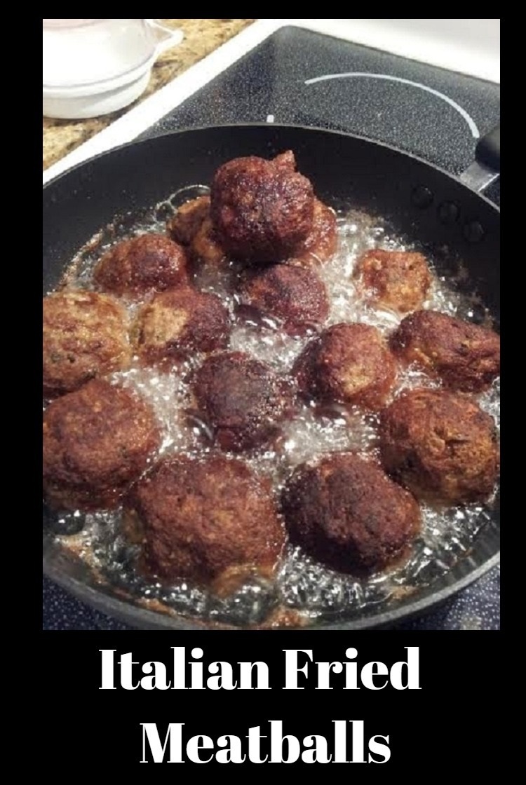 Italian Fried Meatballs What's Cookin' Italian Style Cuisine