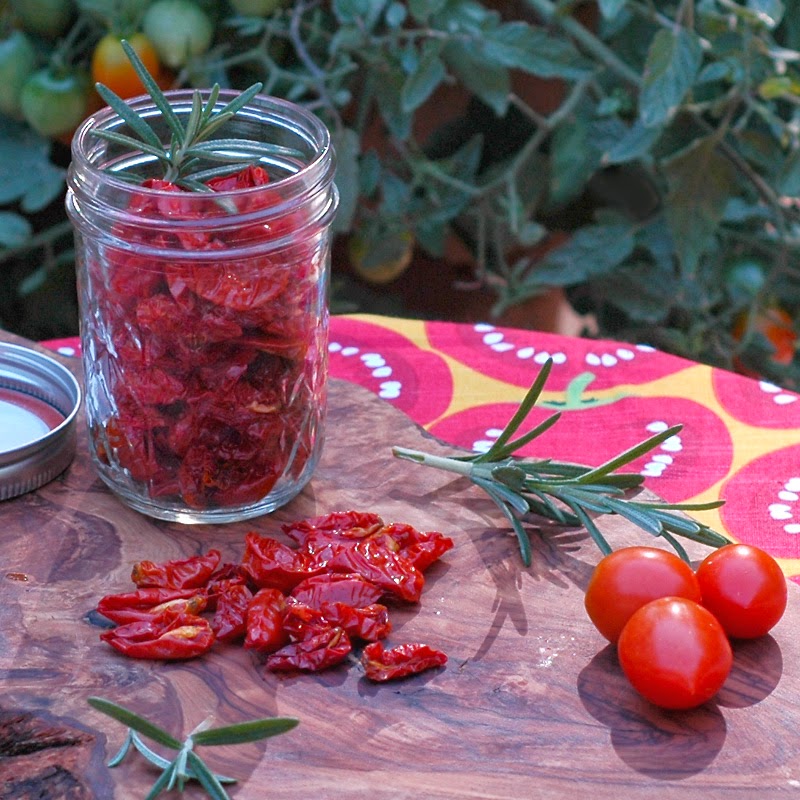 Savoring Time in the Kitchen Tomatoes Garden Fresh and Oven Dried