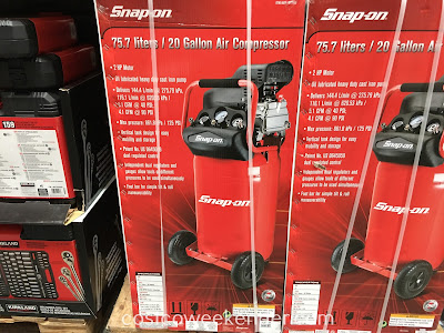 Getting work done around the house is easier with the Snap-On 20 Gallon Air Compressor