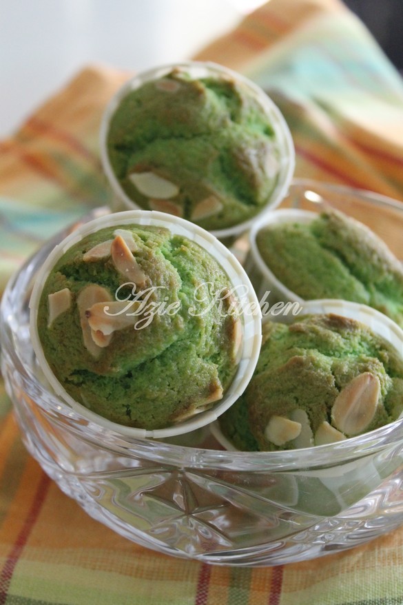 Moist Muffin Pandan Azie Kitchen