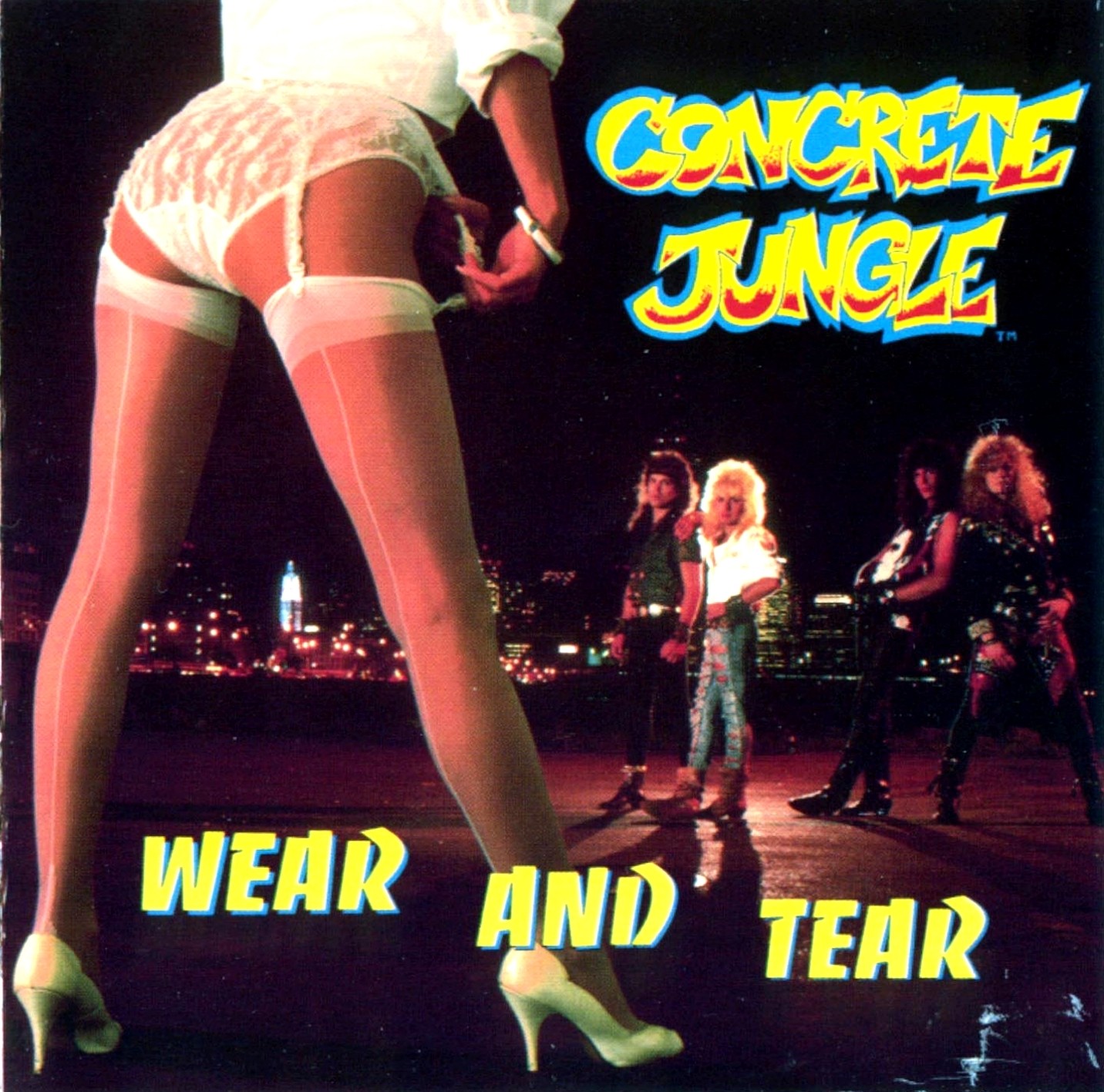 CONCRETE JUNGLE - Wear and Tear (1988) .