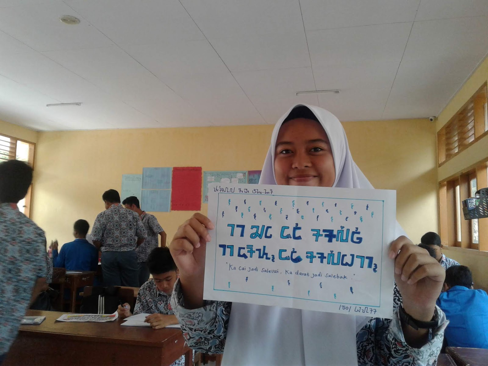 KALIGRAFI AKSARA SUNDA