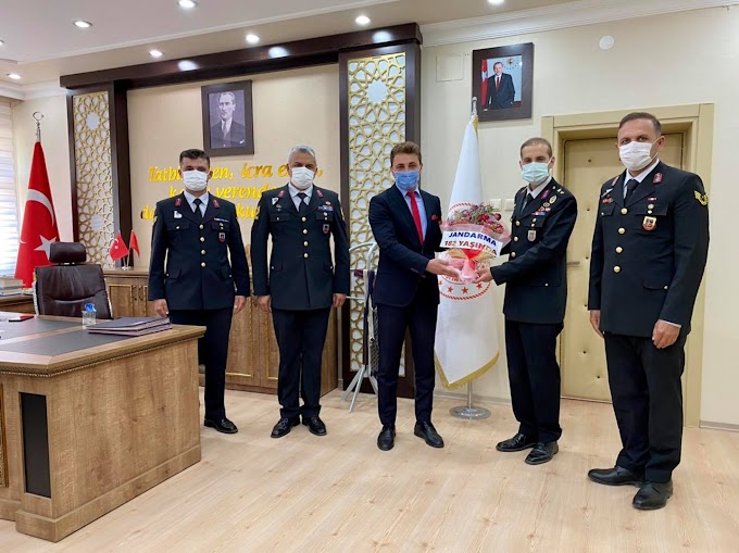 Bozkır’da Jandarma Teşkilatı’nın 182. kuruluş yıl dönümü etkinlikleri