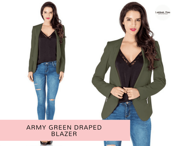 3 Fabulous Ways To Wear The Army Green Color Lookbook Store Official Blogspot Blog