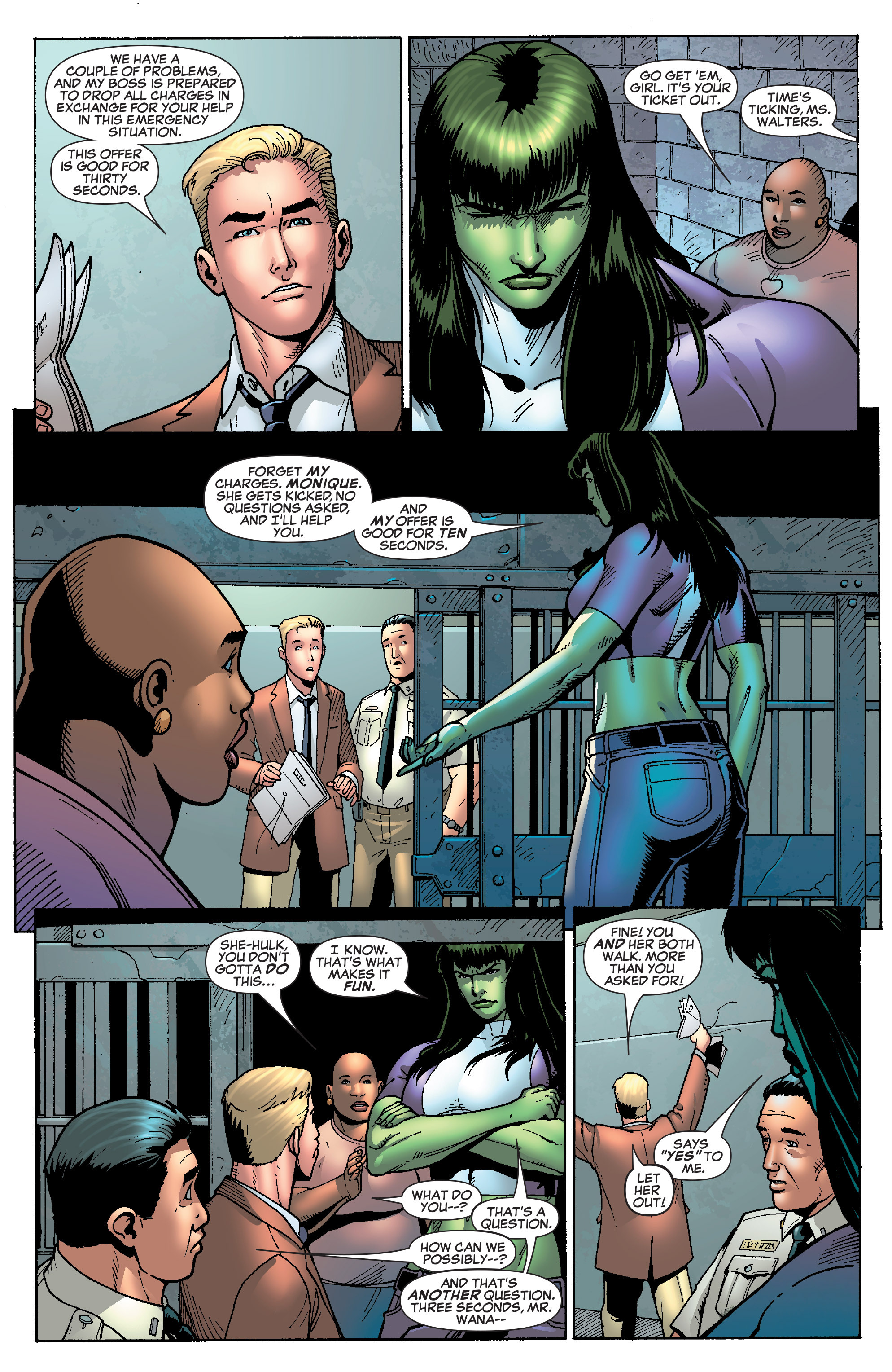 Read online She-Hulk (2005) comic -  Issue #30 - 5