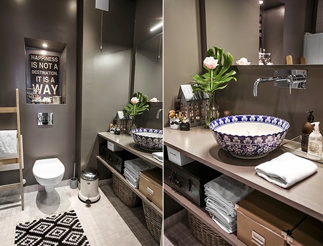 Un piso decorado en gris que hará que te olvides del blanco! | Decoración