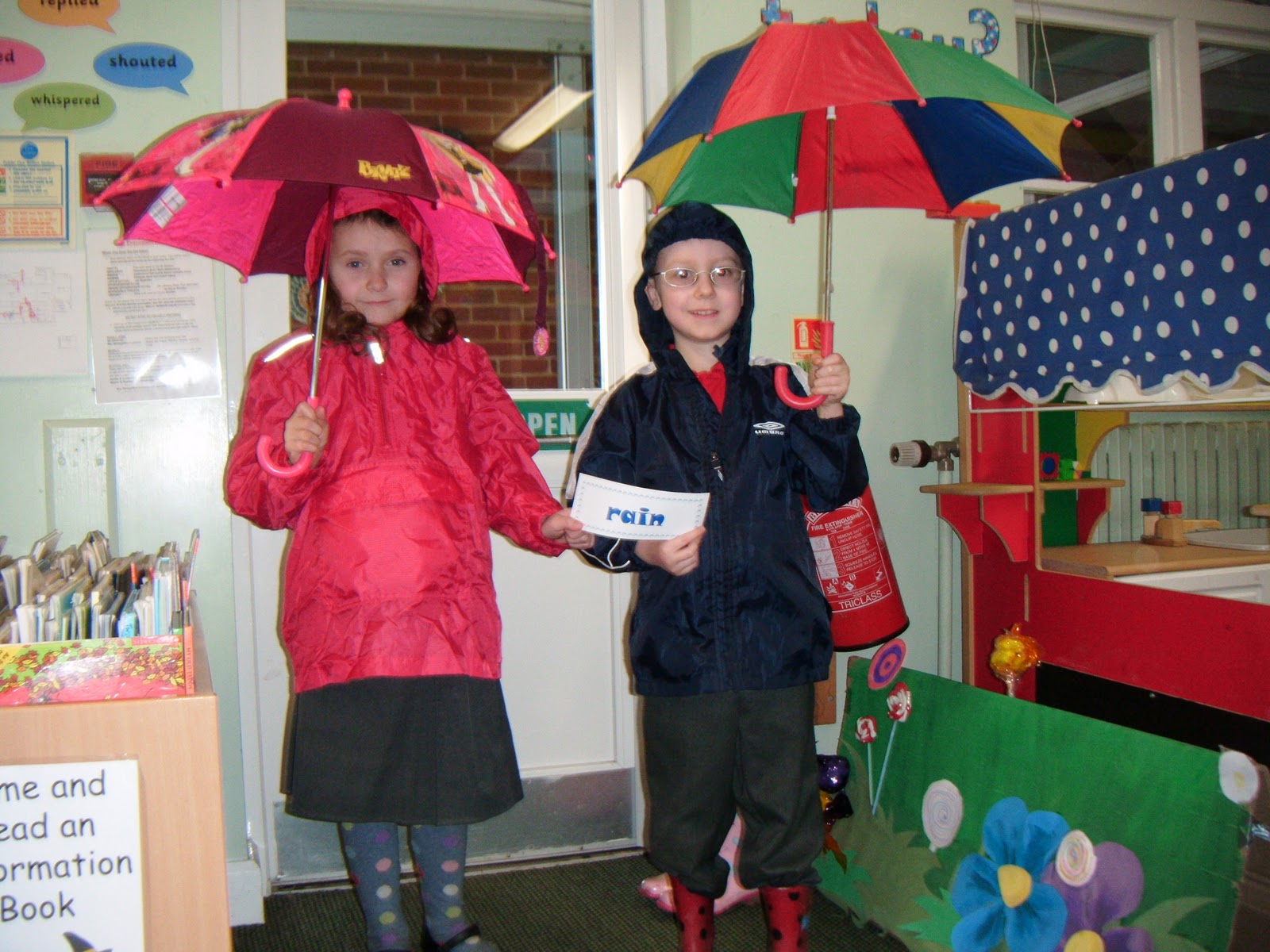 to Wrens' Class! Oh the weather outside is...