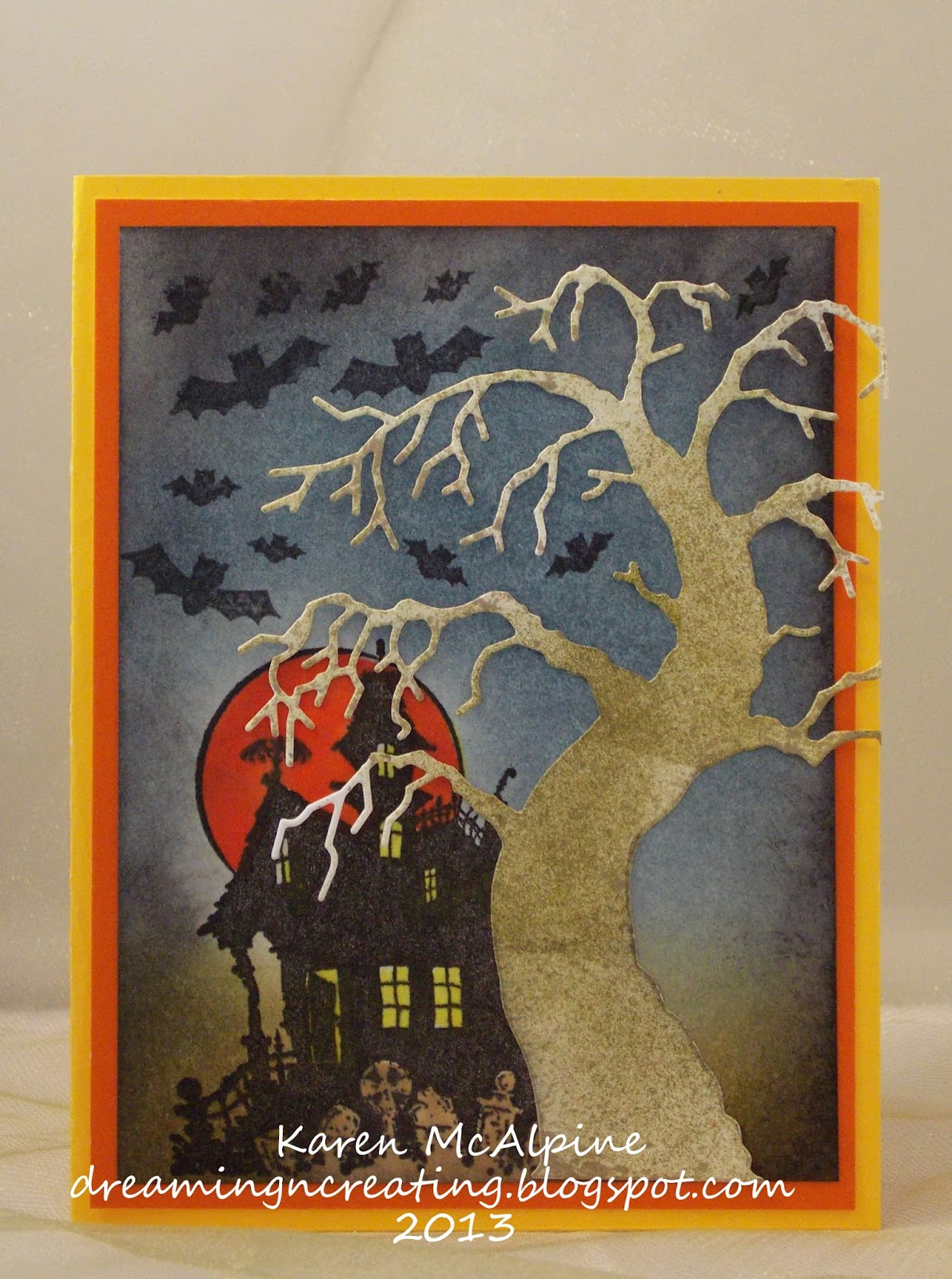 Dreaming and Creating: Spooky Haunted House with Scary Tree ...