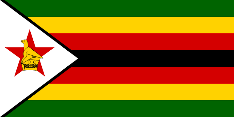 Bendera negara Zimbabwe