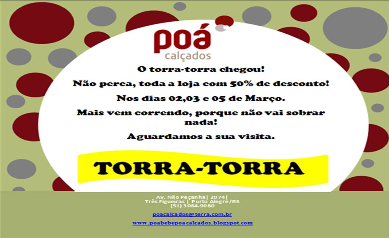 Torra Torra Calçados - Posthaus