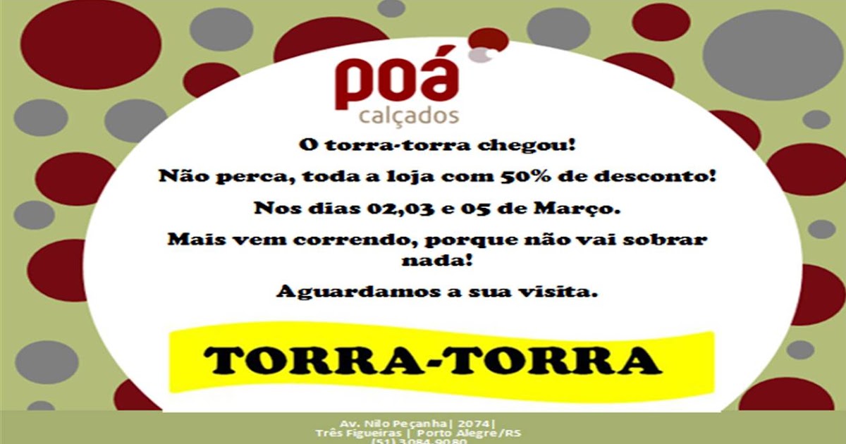 Torra Torra Calçados - Posthaus