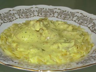 Pui in sos de lapte de cocos / Chicken in coconut milk sauce