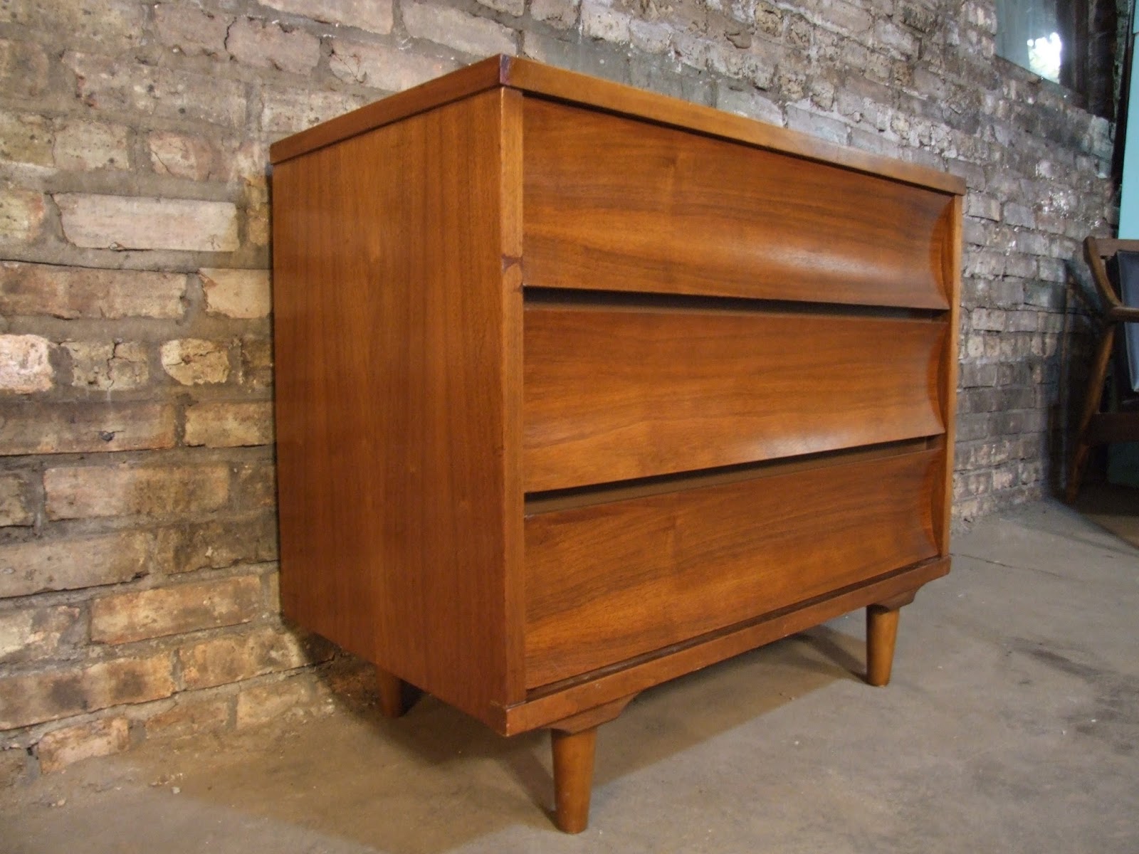 Mid Century Chicago Johnson Carper Chest of Drawers