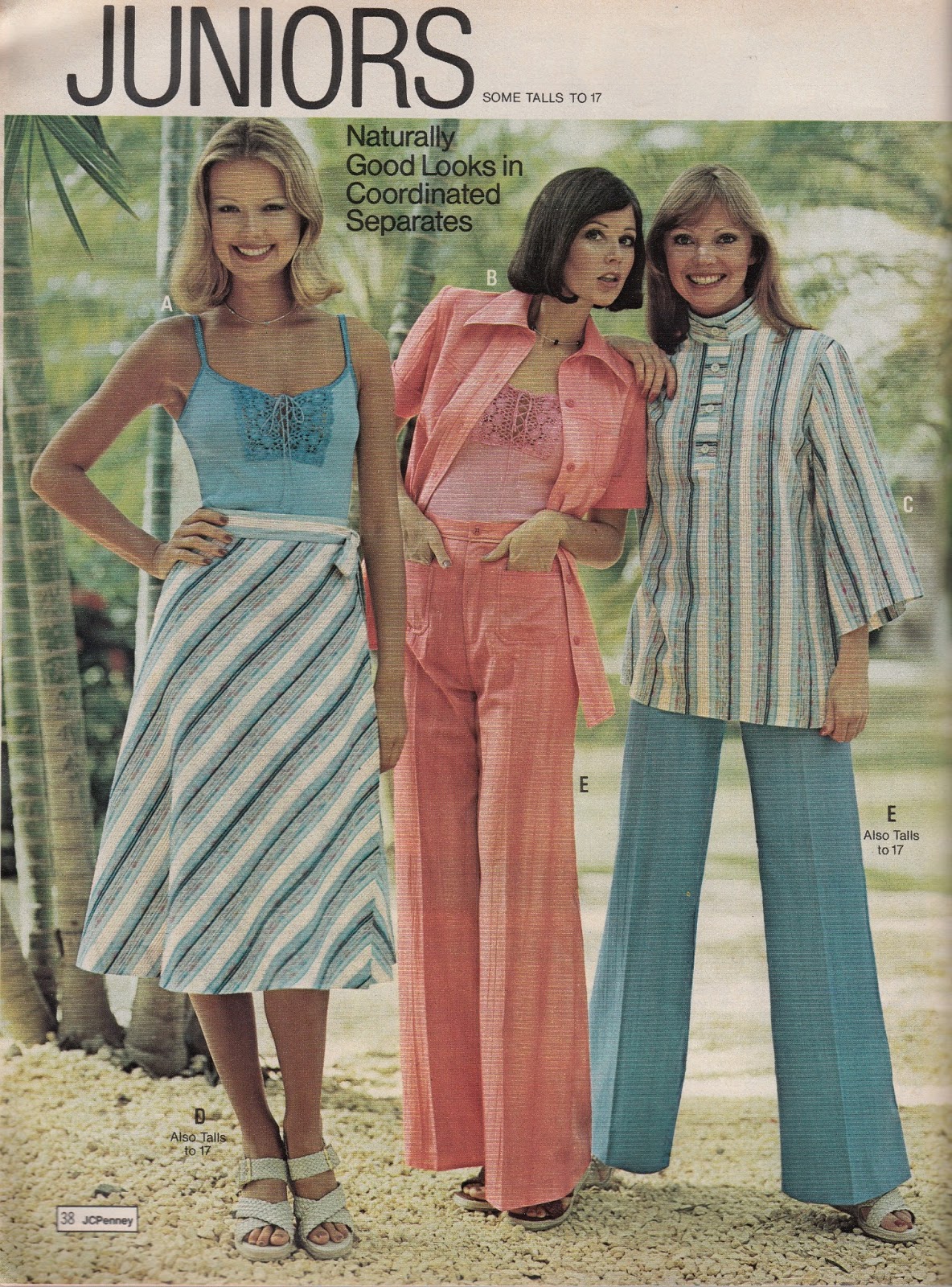 Kathy Loghry Blogspot: 70s Summer Wear Showdown: Sears vs. JCP