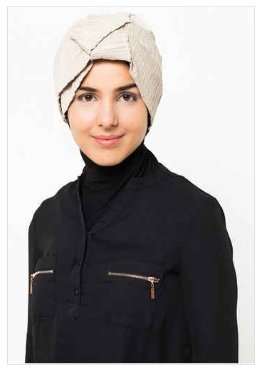 gaya hijab turban