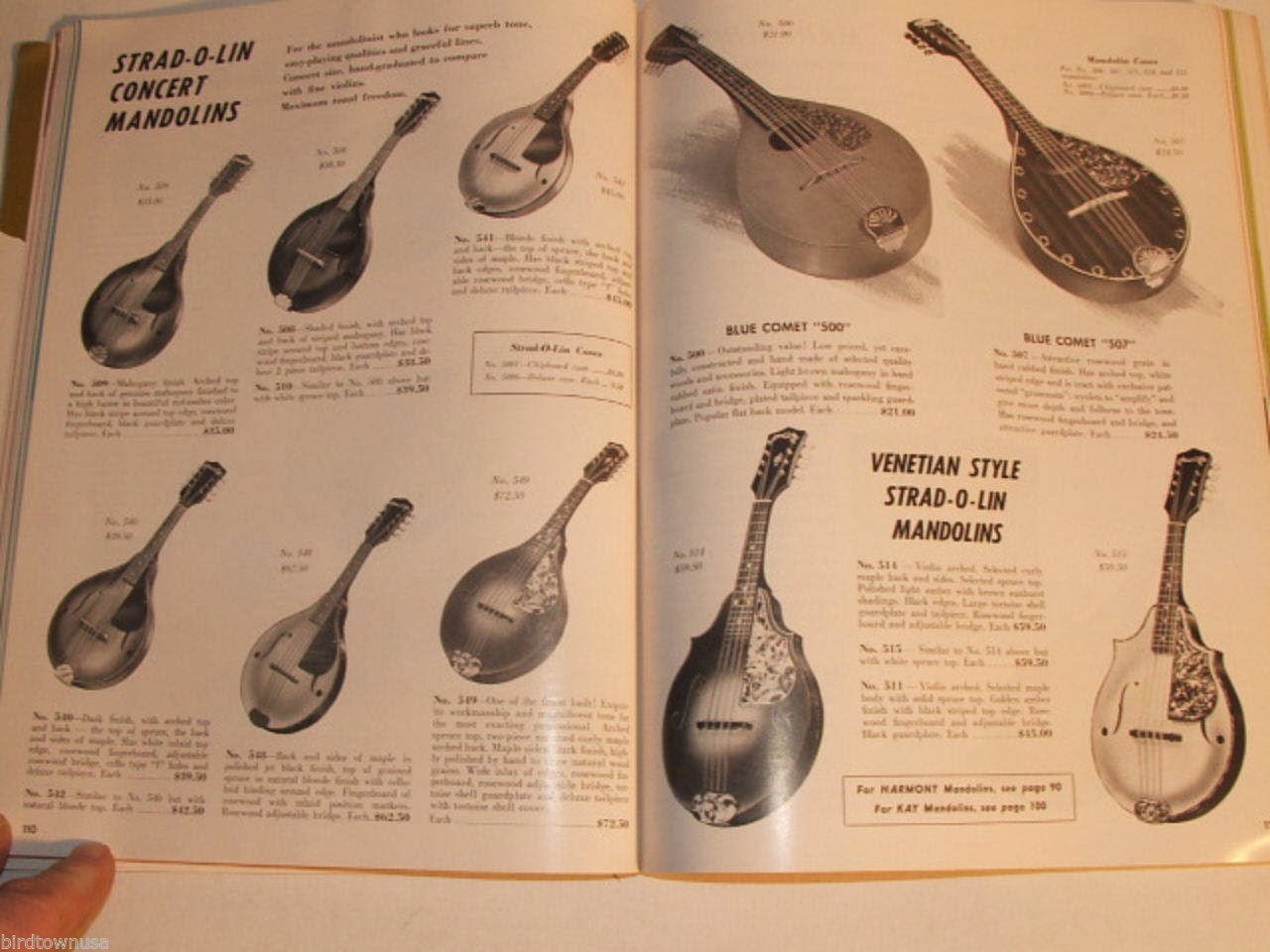 Stuff Sax 1958 Sorkin Music Catalog Featuring Revere Saxophones