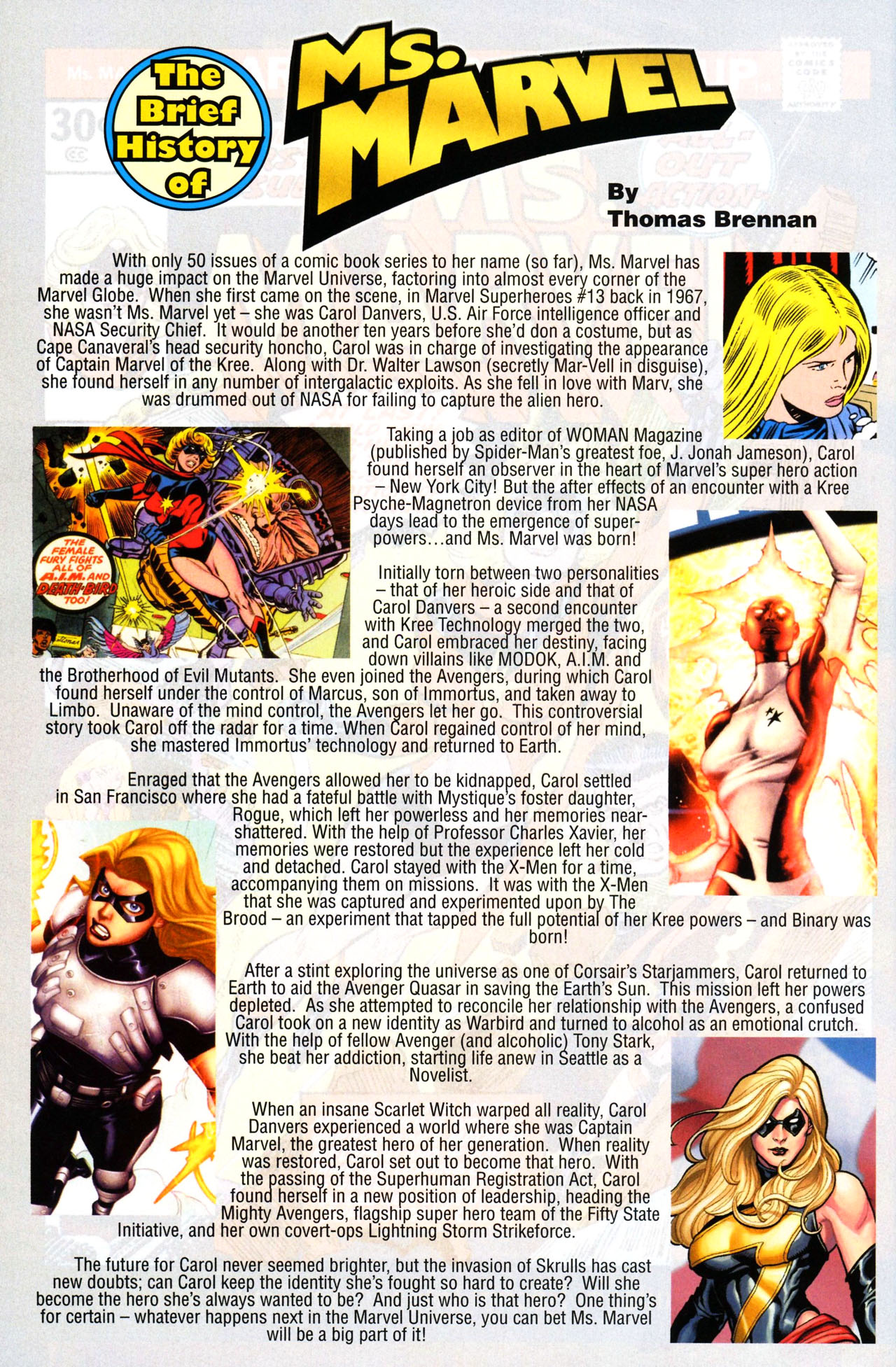 Read online Ms. Marvel (2006) comic -  Issue #25 - 36