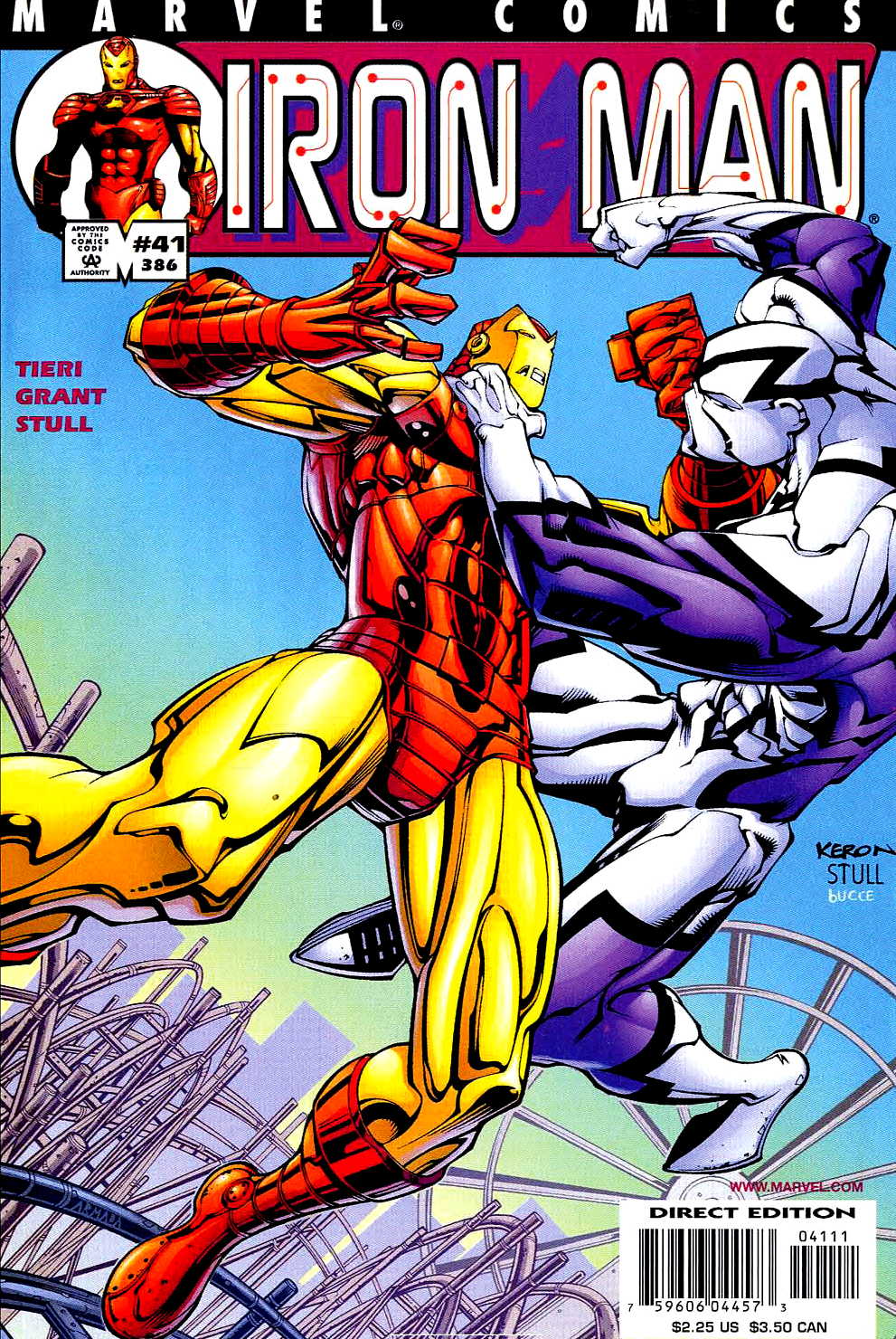 Read online Iron Man (1998) comic -  Issue #41 - 1