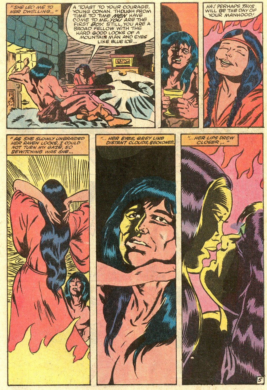 Read online Conan the Barbarian (1970) comic -  Issue #145 - 6