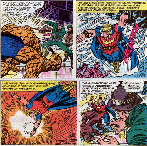 Ben doesn't need no rescue!