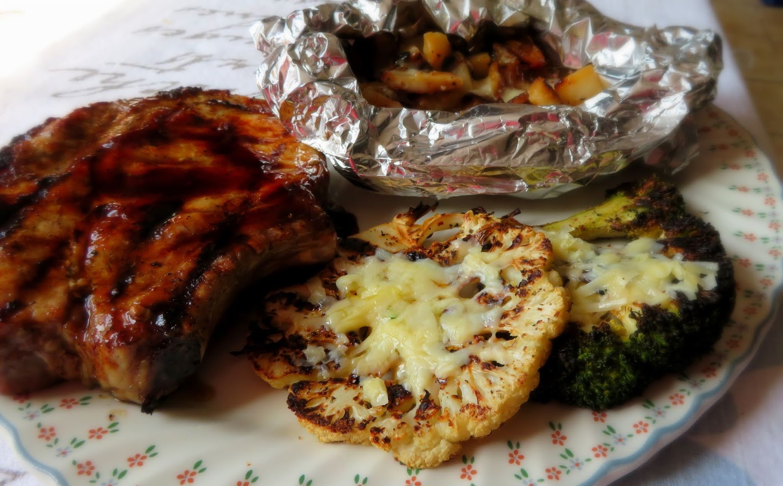 Grilled Cauliflower & Broccoli Cheese The English Kitchen