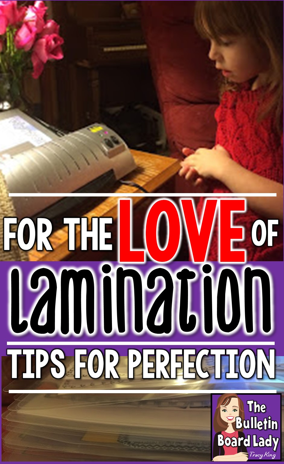 I love lamination.  I often wish for human relationships that are as satisfying as the one I have with my laminator!  This article is packed full of ideas for laminating everything you need for your classroom.  Tips for solving laminating problems and an EASY DIY way to laminate WITHOUT a laminator!
