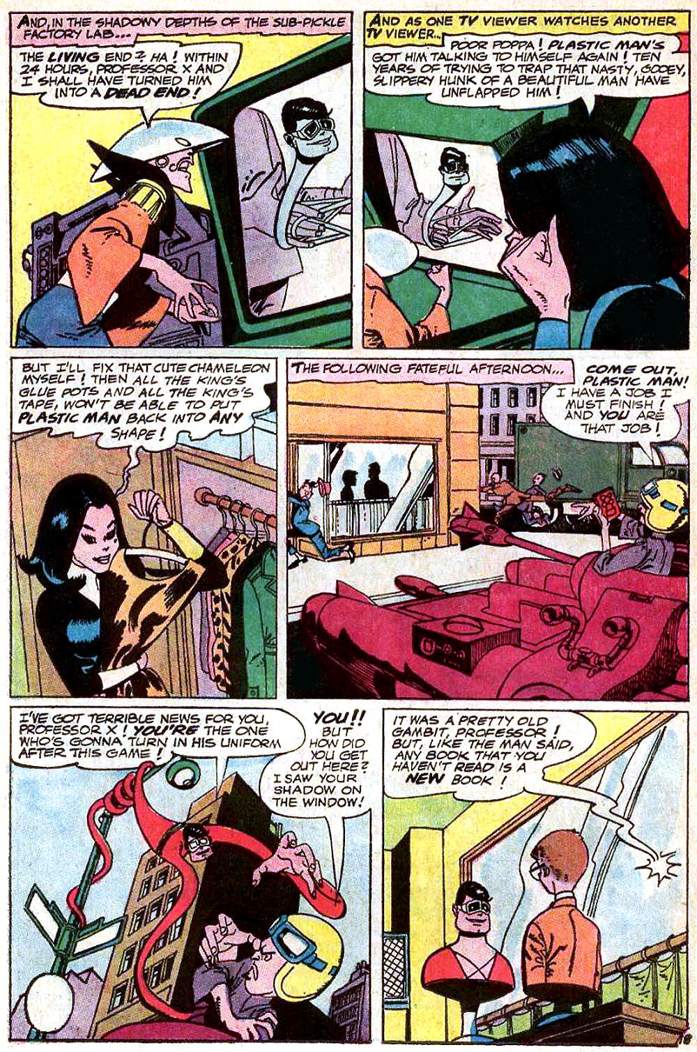 Read online Plastic Man (1966) comic -  Issue #1 - 19