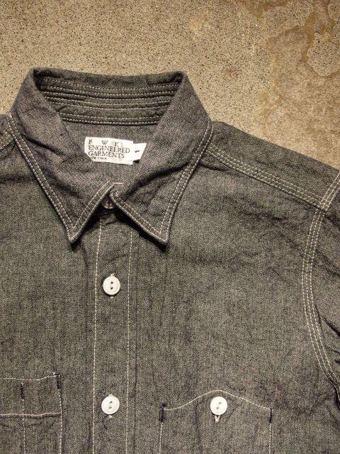 FWK by Engineered Garments Work Shirt in Blue Chambray Fall/Winter 2014 SUNRISE MARKET