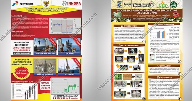 Contoh Desain Poster Penelitian Blog Garuda Cyber